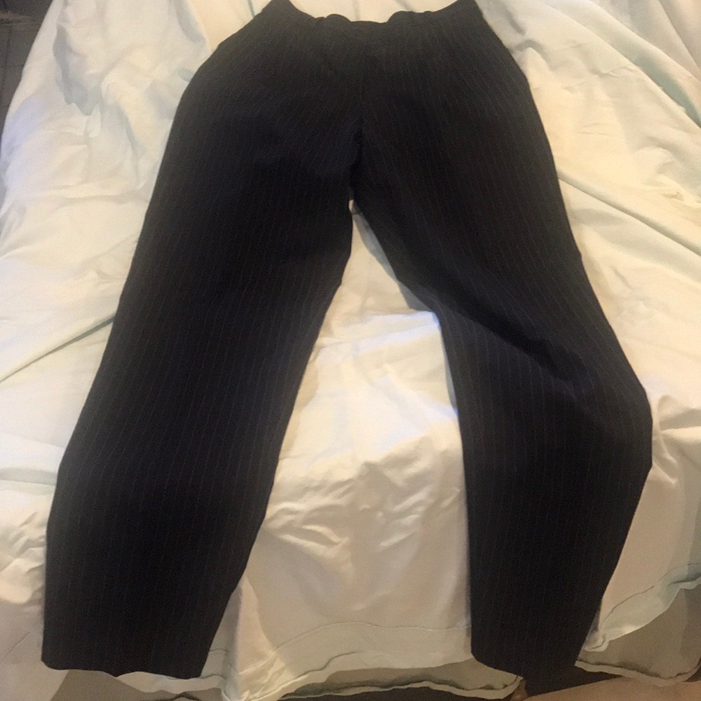 Jara Dress Pants Navy blue pinstripe Size 16 Tall